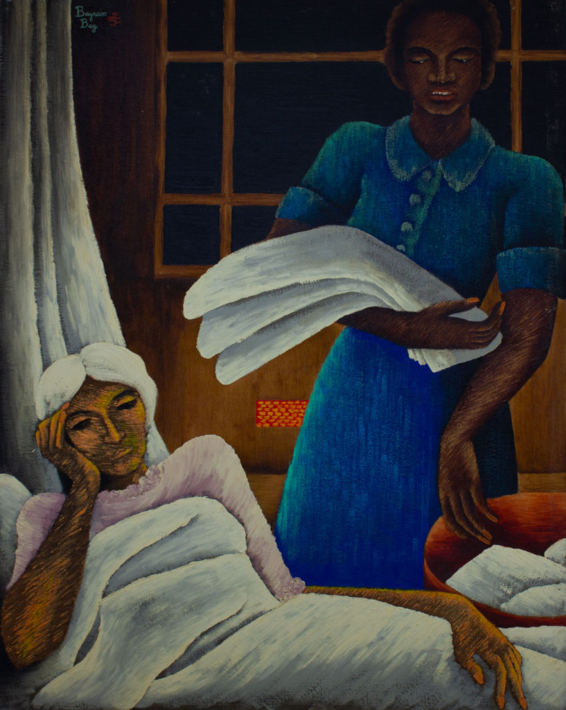 Hospital Scene- Zetun Jebor Cosmic Painting