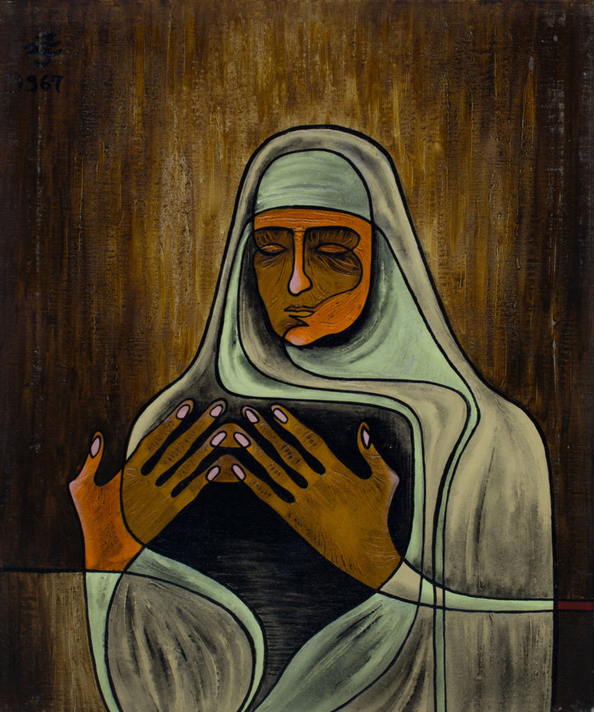 Zetun Jebor Cosmic Painting- Prayer for Peace