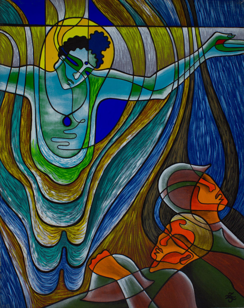 Zetun Jebor Cosmic Painting- Vietnam II (The Dream-II)