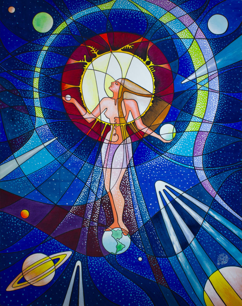 Zetun Jebor Cosmic Paintings-Transfiguration